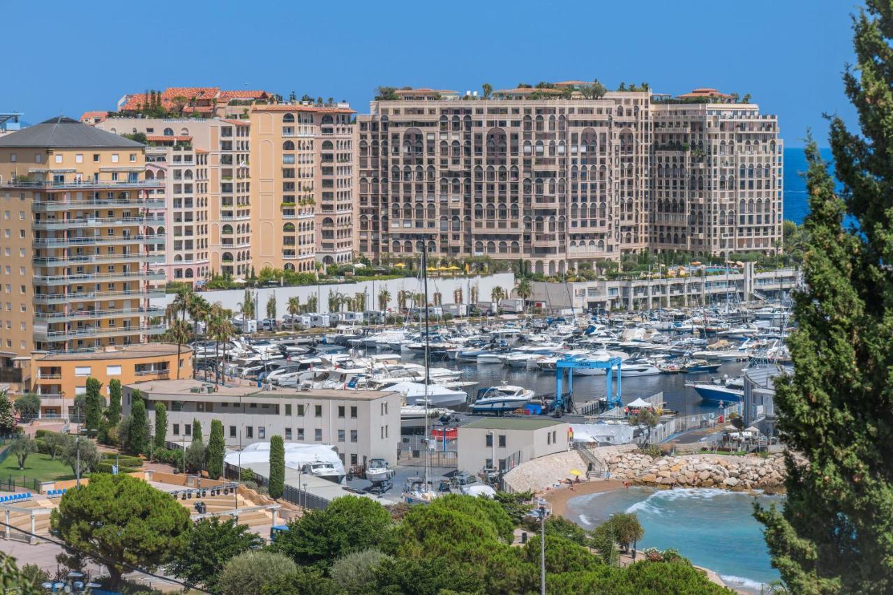 Saint-Antoine  Proche Monaco, Vue Mer Et Acces A La Plage מראה חיצוני תמונה